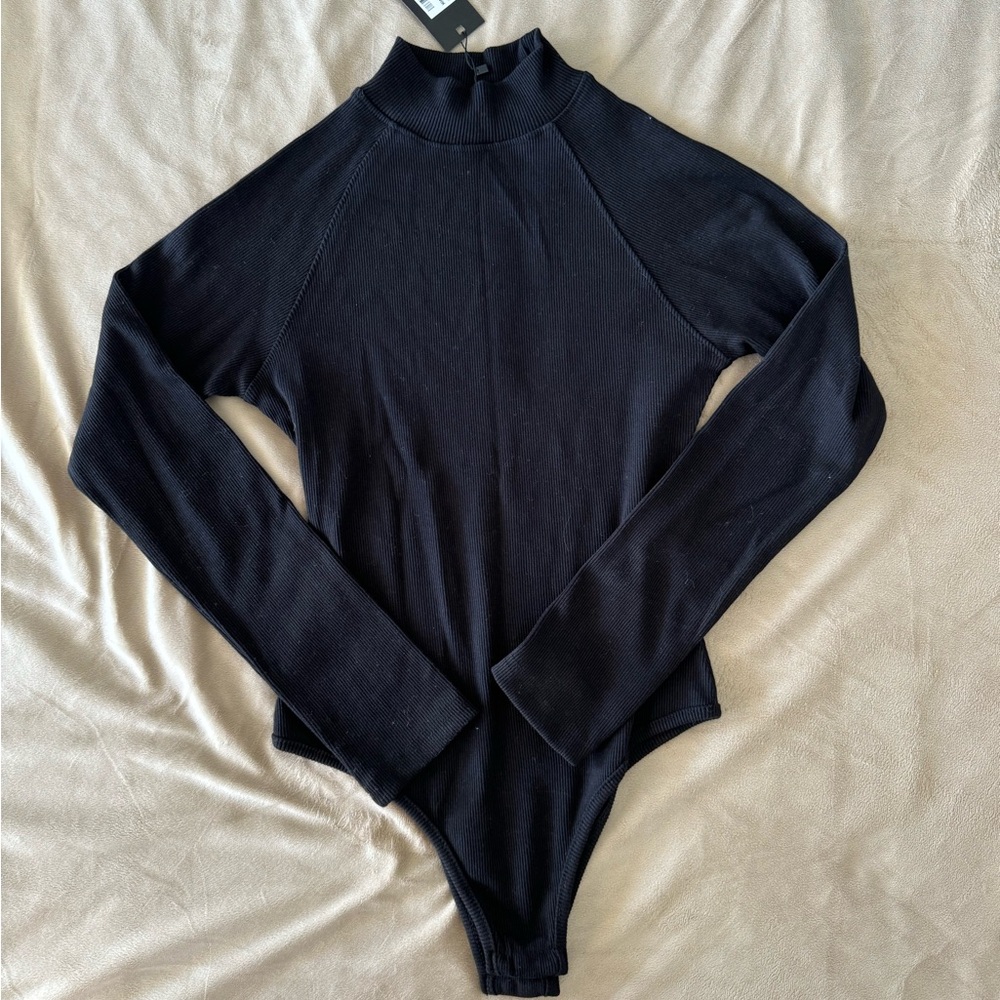 Nasty Gal Long Sleeve High Neck
Body Suit